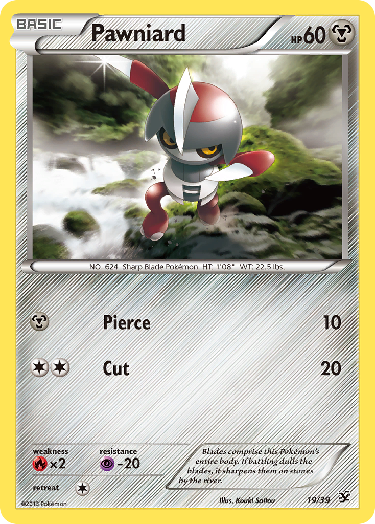 Pawniard - Kalos Starter Set SET-19