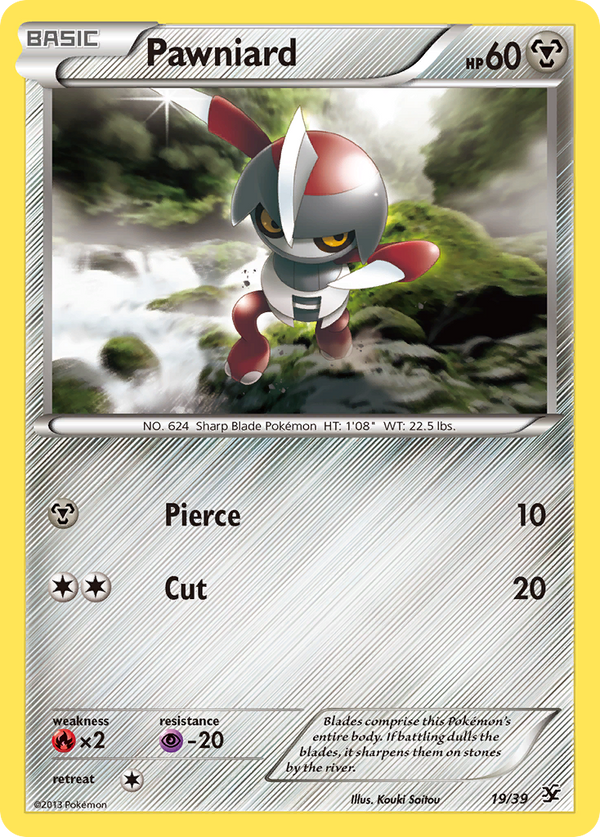 Pawniard - Kalos Starter Set SET-19