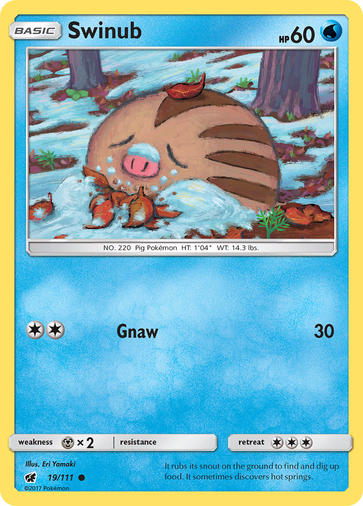 Swinub - Crimson Invasion SET-19
