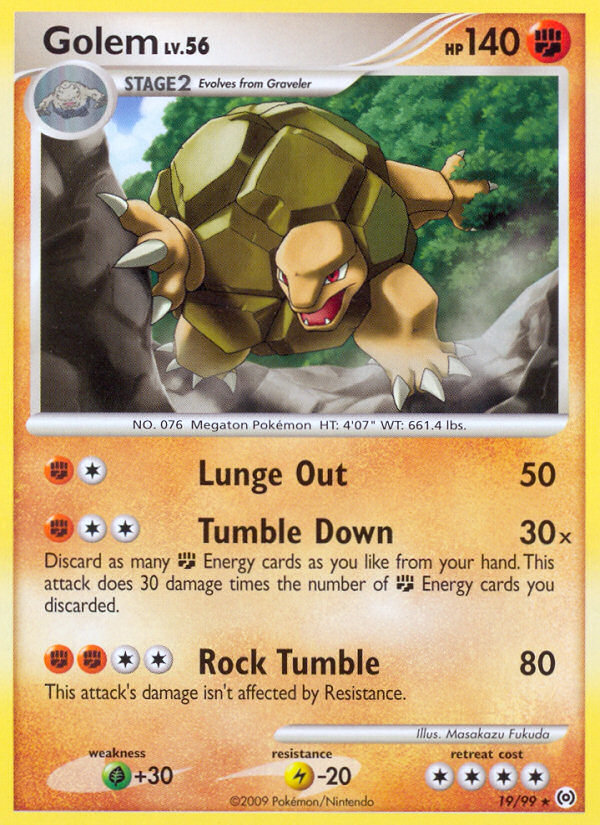 Golem - Arceus SET-19