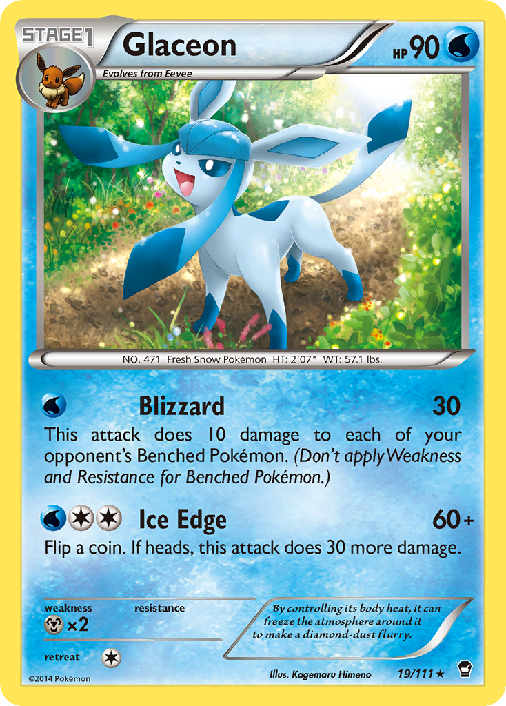 Glaceon - Furious Fists SET-19