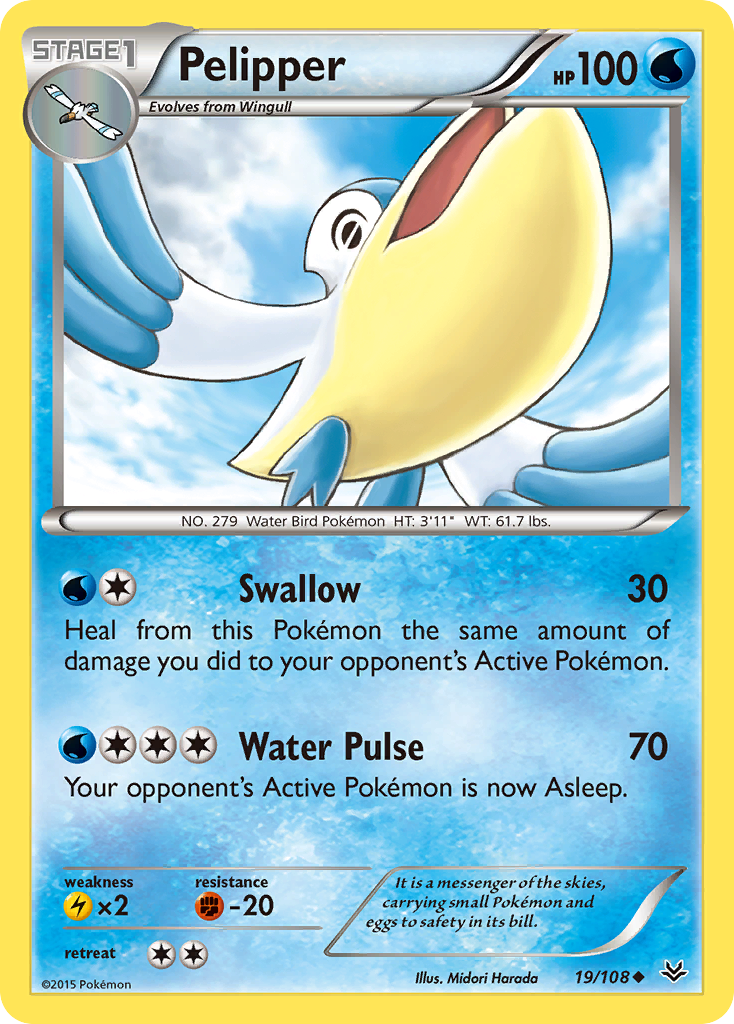 Pelipper - Roaring Skies SET-19