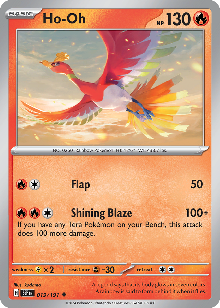 Ho-Oh - Surging Sparks SET-19