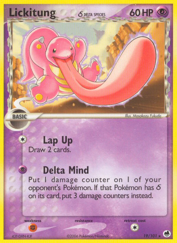 Lickitung? - Dragon Frontiers SET-19