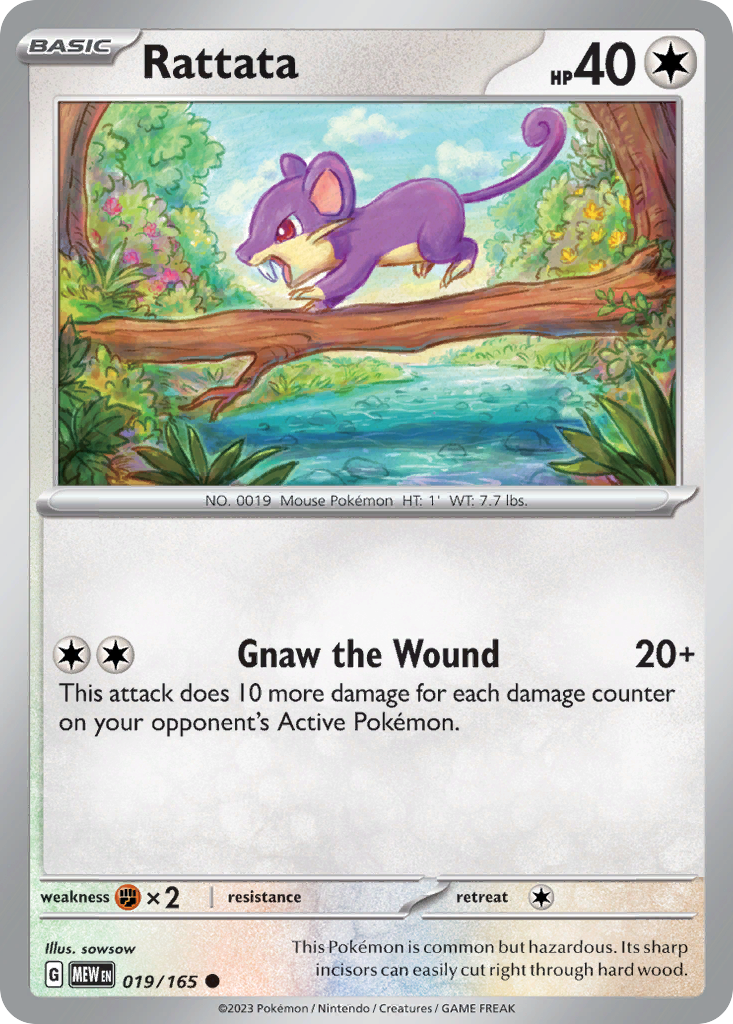 Rattata - 151 SET-19