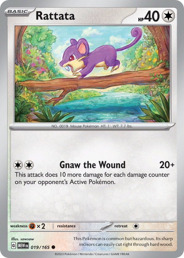 Rattata - 151 SET-19