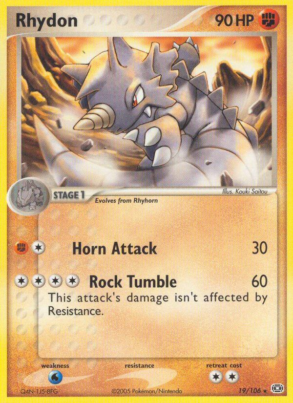 Rhydon - Emerald SET-19