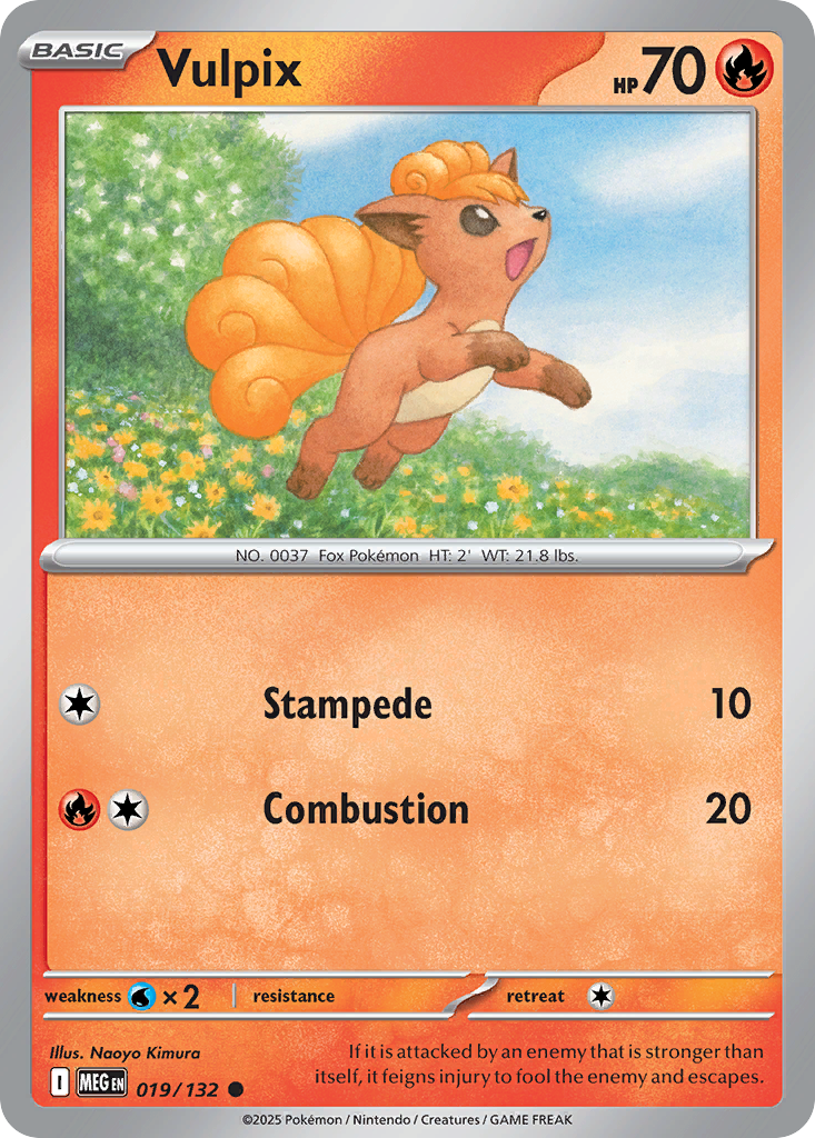 Vulpix - Mega Evolution SET-19
