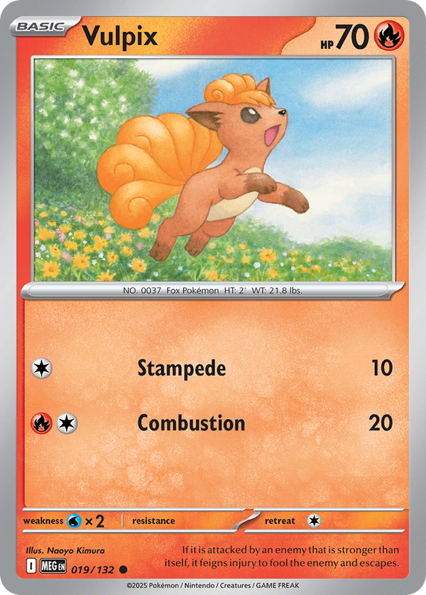 Vulpix - Mega Evolution SET-19