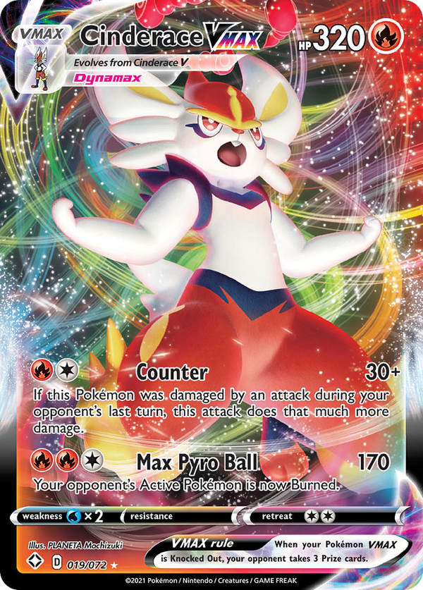 Cinderace VMAX - Shining Fates SET-19
