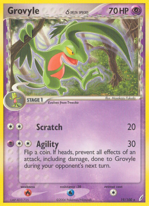 Grovyle? - Crystal Guardians SET-19