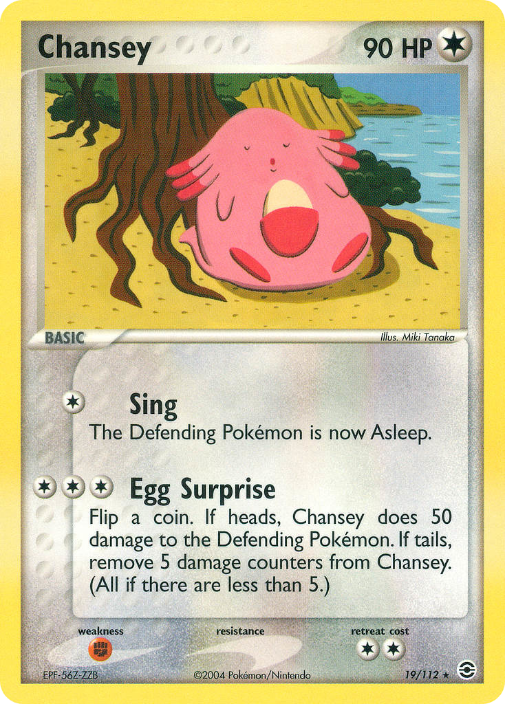 Chansey - FireRed & LeafGreen SET-19