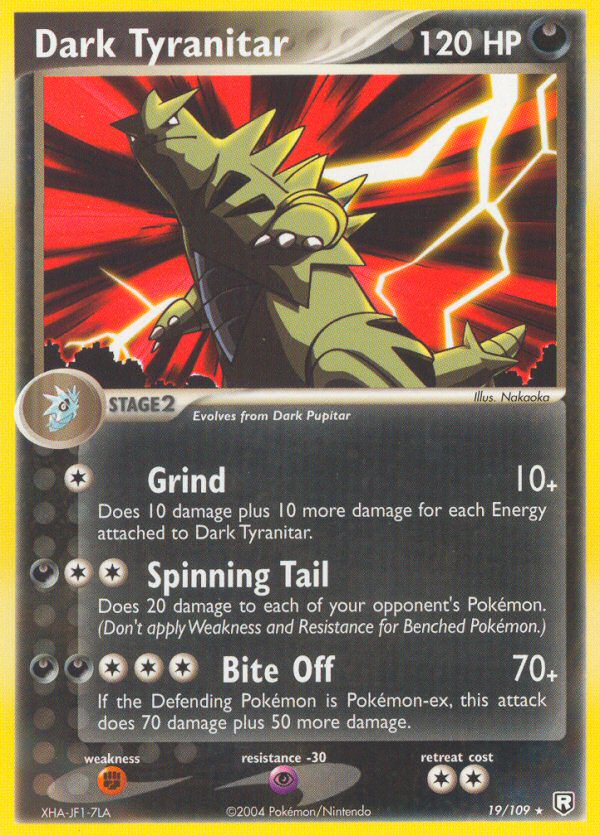 Dark Tyranitar - Team Rocket Returns SET-19