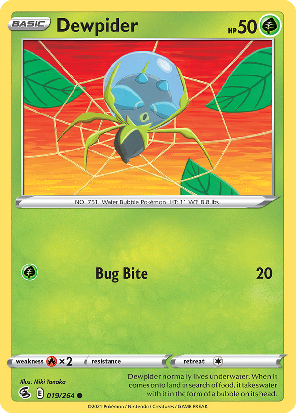 Dewpider - Fusion Strike SET-19