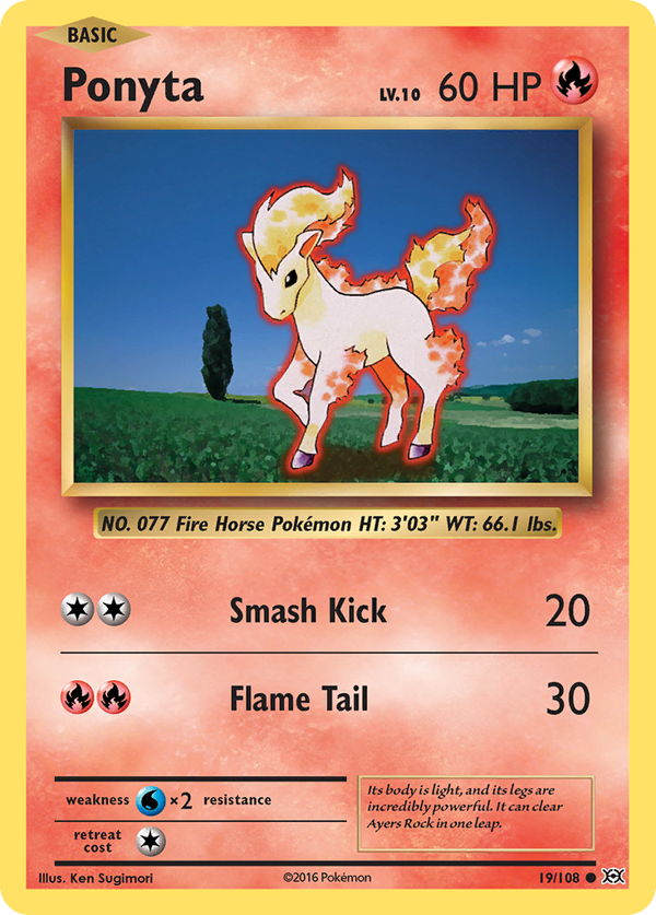 Ponyta - Evolutions SET-19