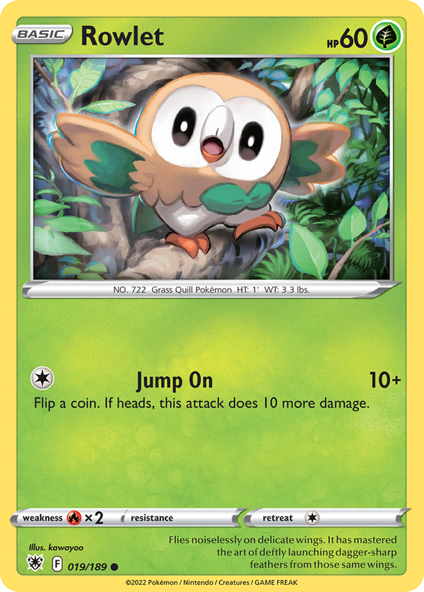 Rowlet - Astral Radiance SET-19