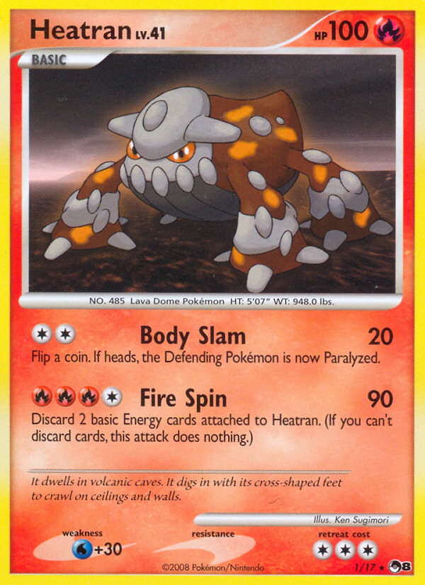 Heatran - POP Series 8 SET-1