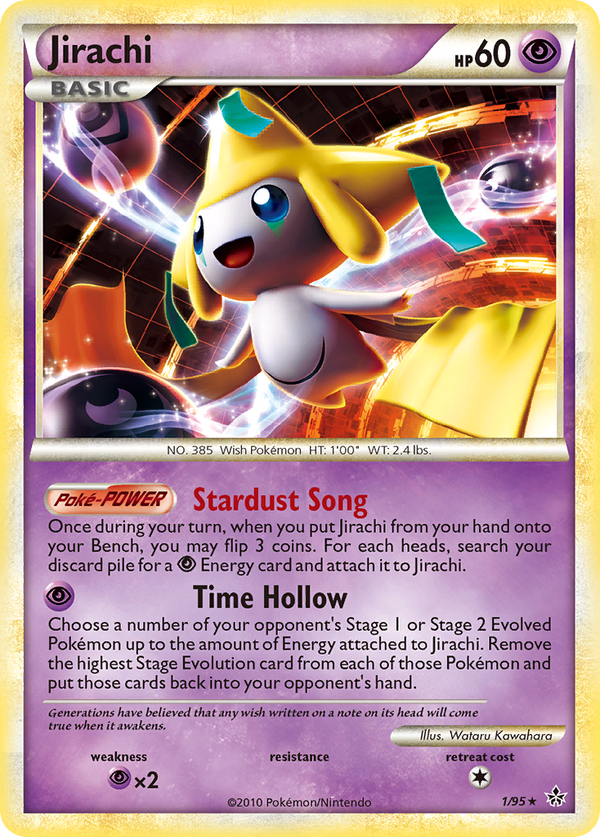 Jirachi - HS Unleashed SET-1