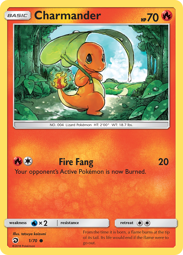 Charmander - Dragon Majesty SET-1