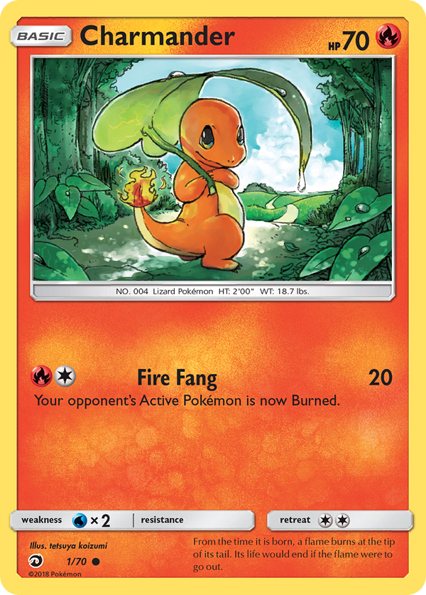 Charmander - Dragon Majesty SET-1