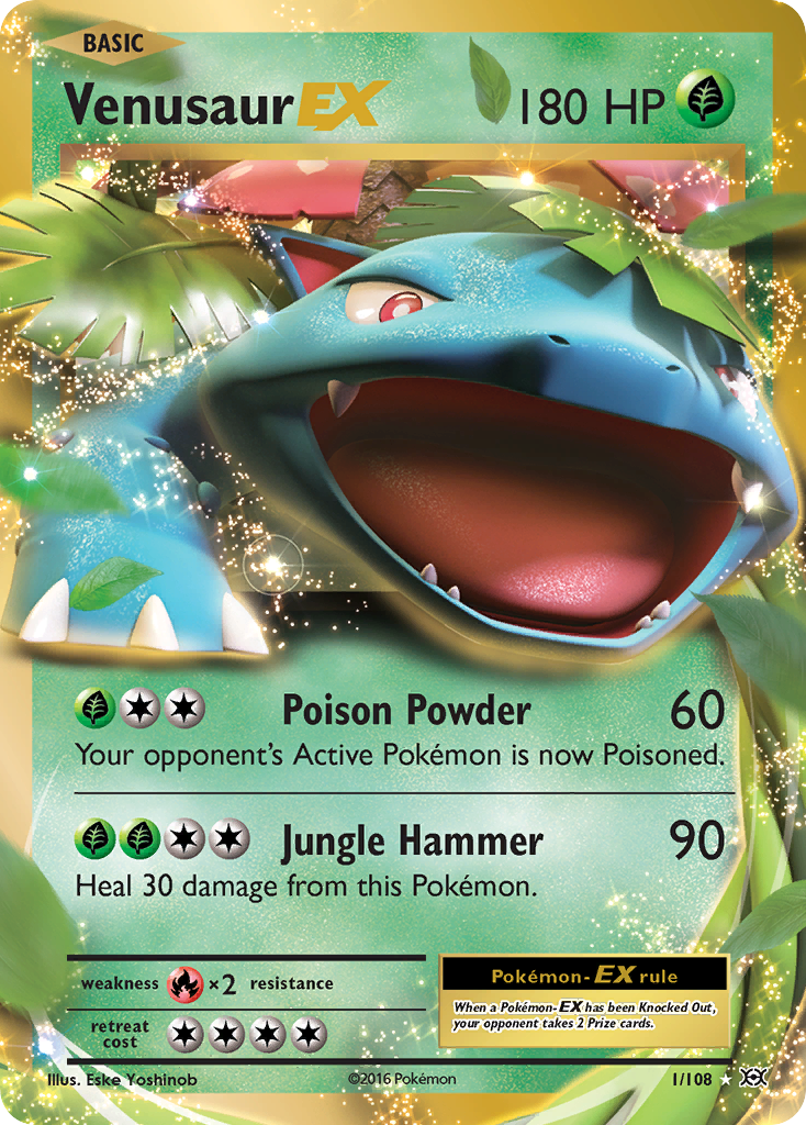 Venusaur-EX - Evolutions SET-1