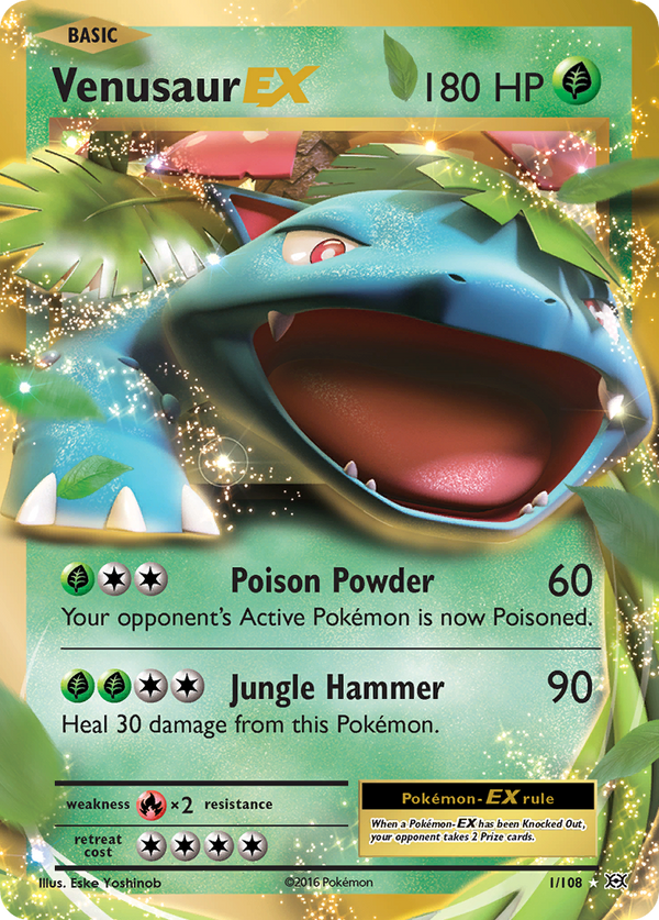 Venusaur-EX - Evolutions SET-1