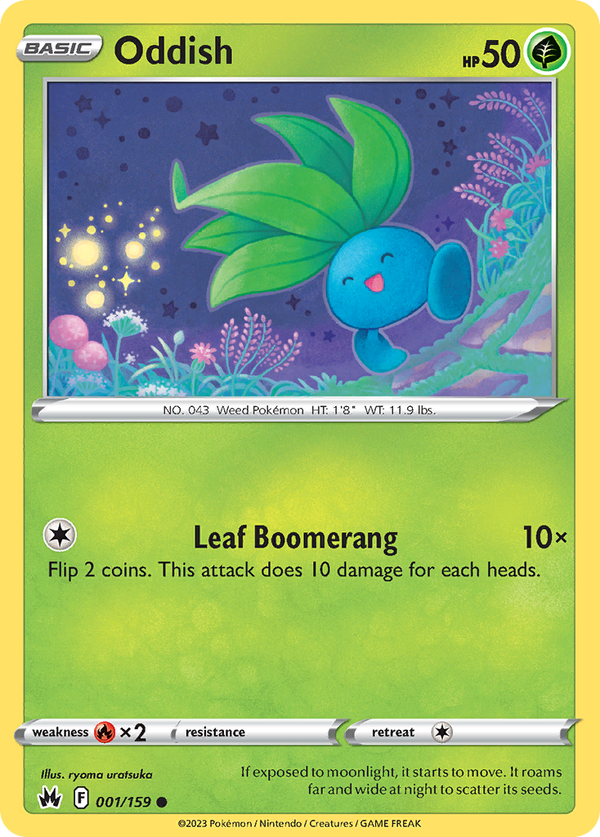 Oddish - Crown Zenith SET-1