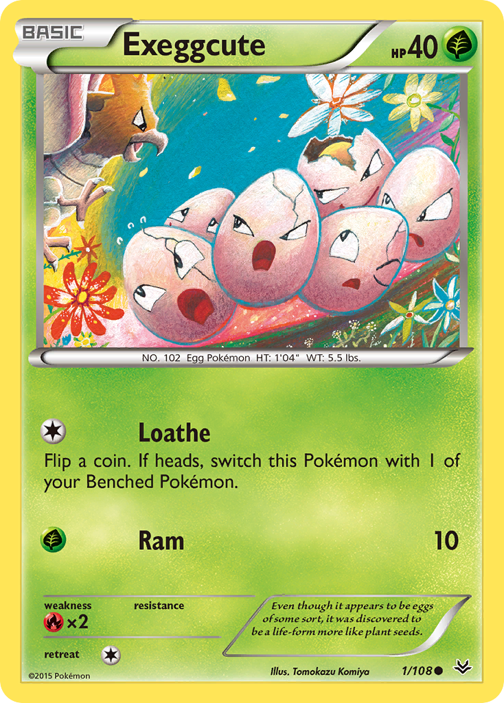 Exeggcute - Roaring Skies SET-1
