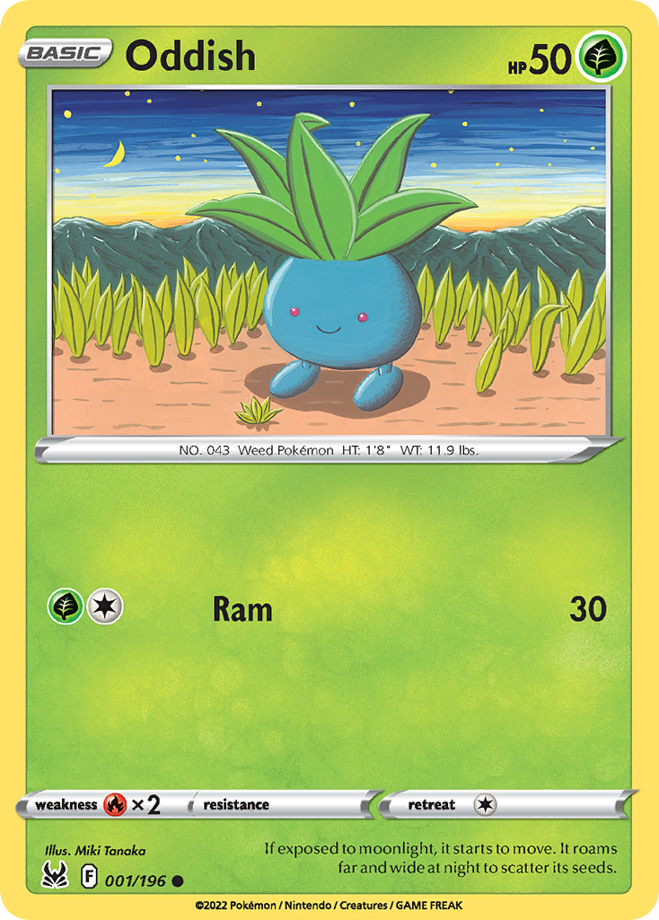 Oddish - Lost Origin SET-1