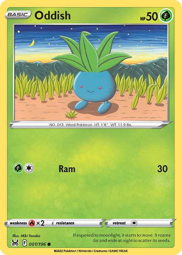 Oddish - Lost Origin SET-1