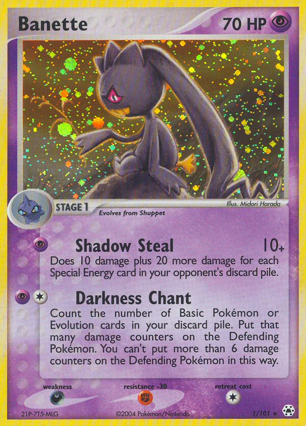 Banette - Hidden Legends SET-1