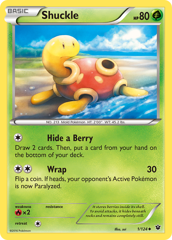 Shuckle - Fates Collide SET-1