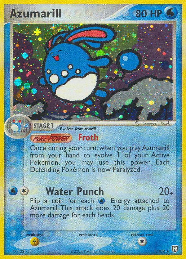 Azumarill - Team Rocket Returns SET-1