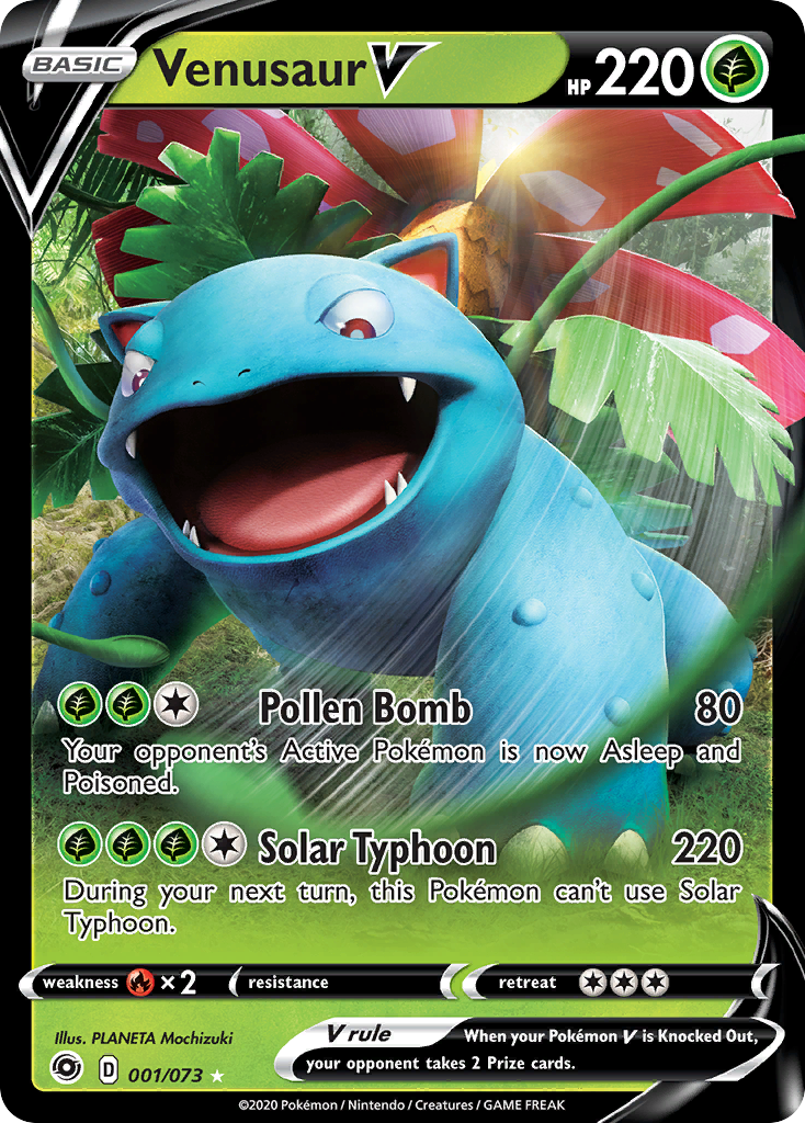 Venusaur V - Champion's Path SET-1