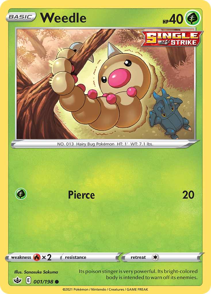 Weedle - Chilling Reign SET-1
