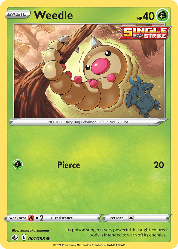 Weedle - Chilling Reign SET-1