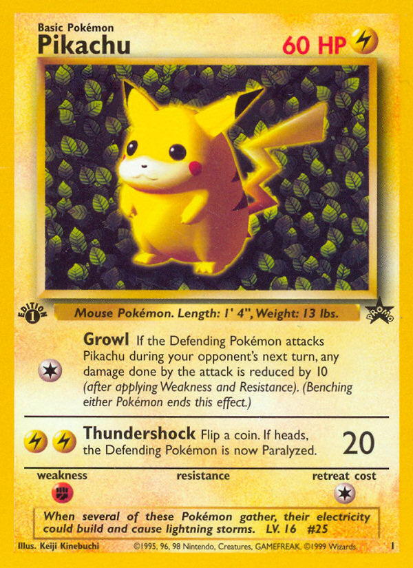 Pikachu - Wizards Black Star Promos SET-1