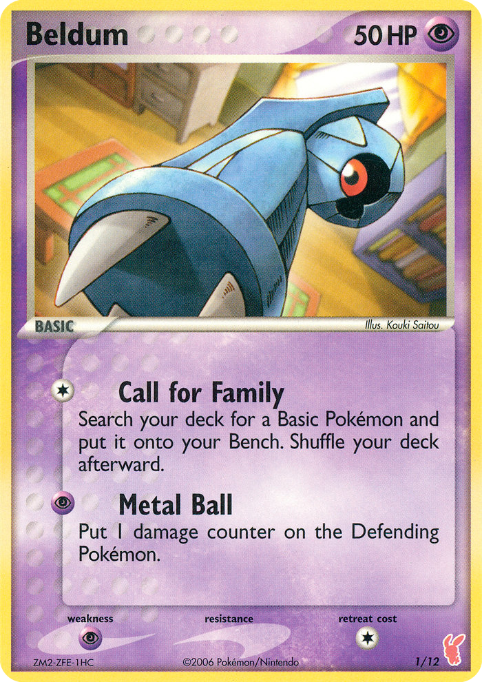 Beldum - EX Trainer Kit 2 Plusle SET-1