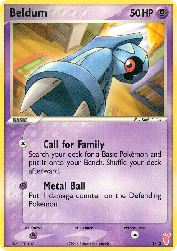Beldum - EX Trainer Kit 2 Plusle SET-1