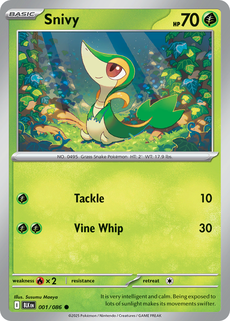 Snivy - Black Bolt SET-1