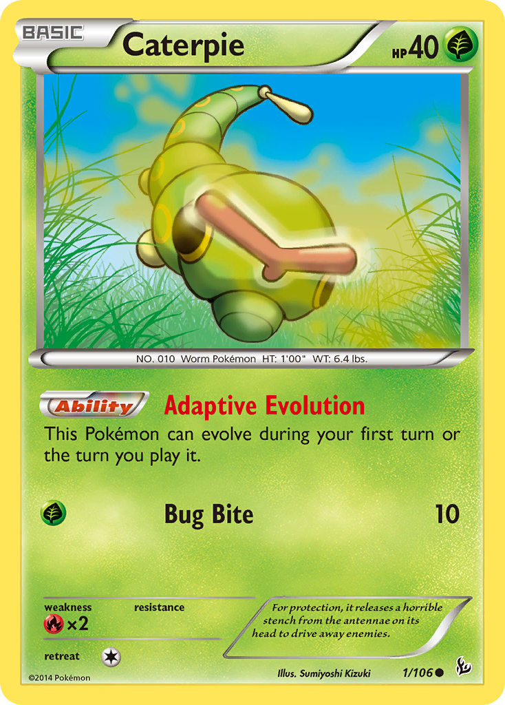 Caterpie - Flashfire SET-1