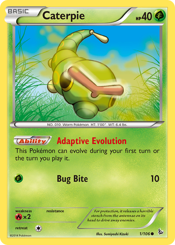 Caterpie - Flashfire SET-1