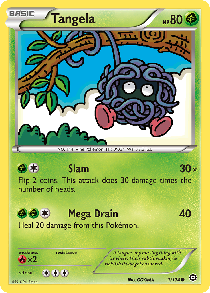 Tangela - Steam Siege SET-1