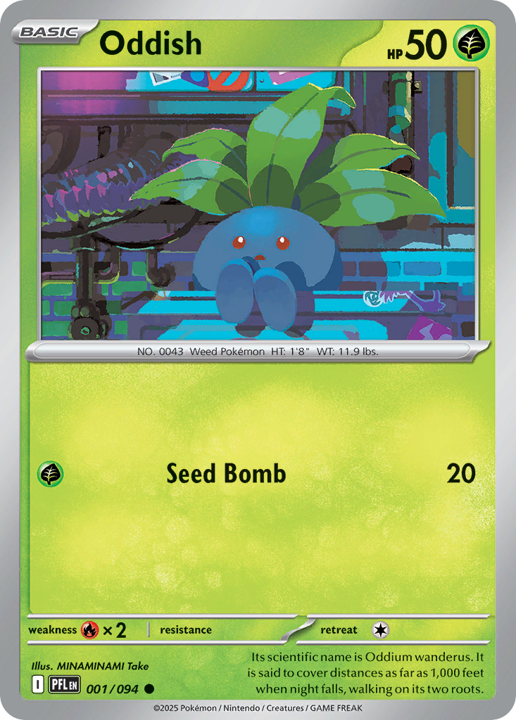 Oddish - Phantasmal Flames SET-1