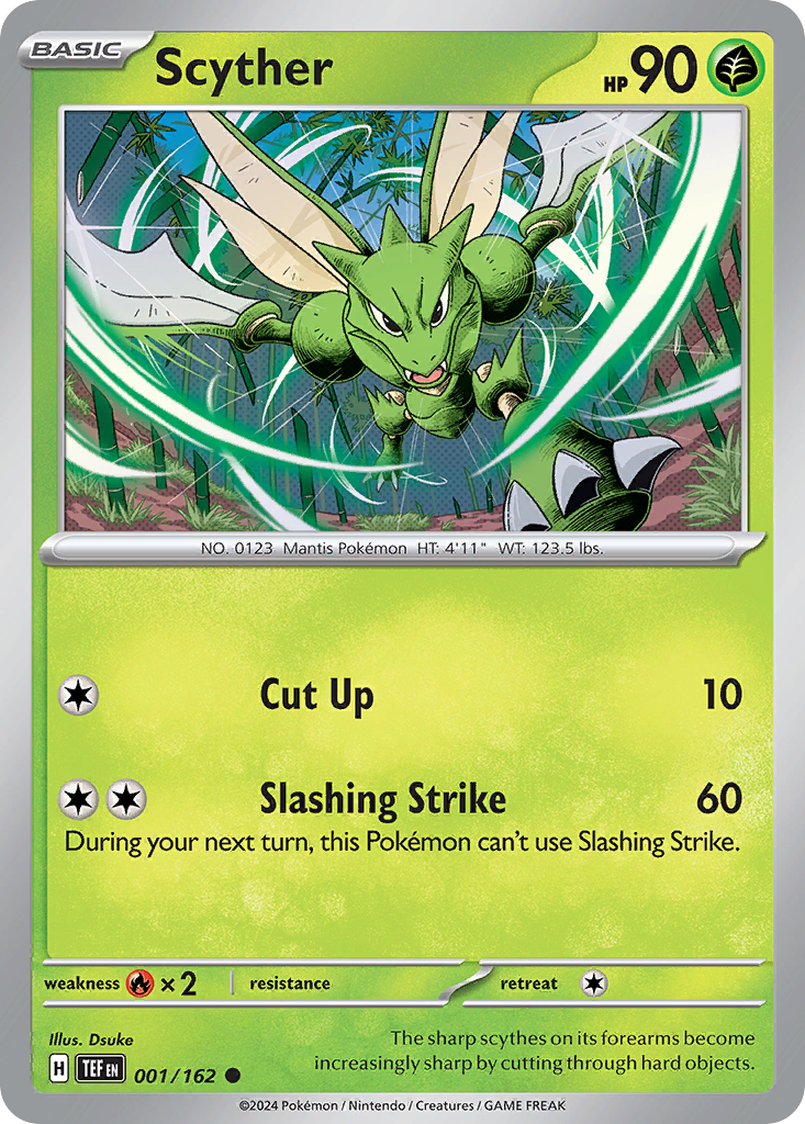Scyther - Temporal Forces SET-1