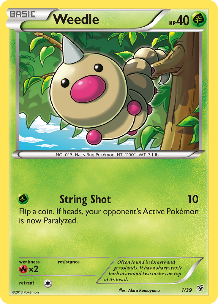 Weedle - Kalos Starter Set SET-1