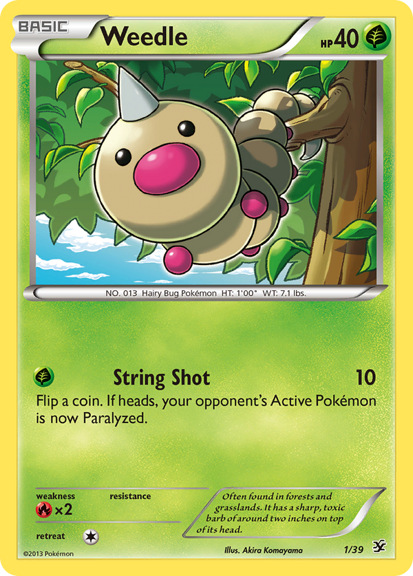 Weedle - Kalos Starter Set SET-1