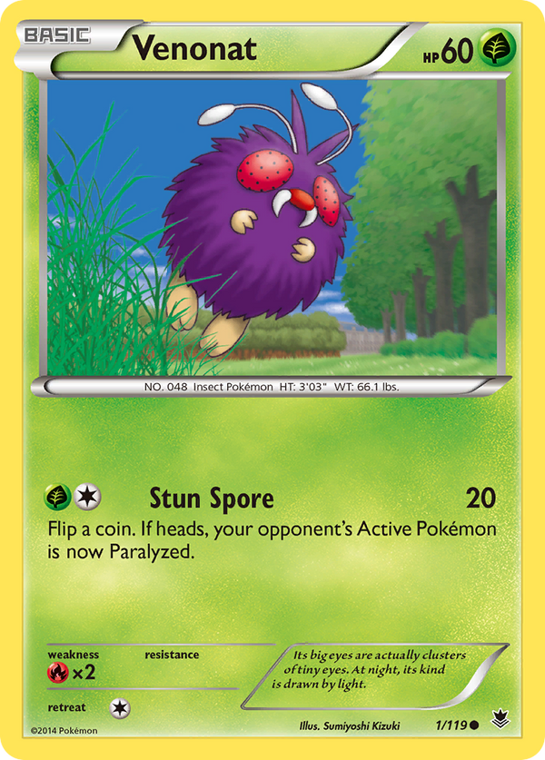 Venonat - Phantom Forces SET-1