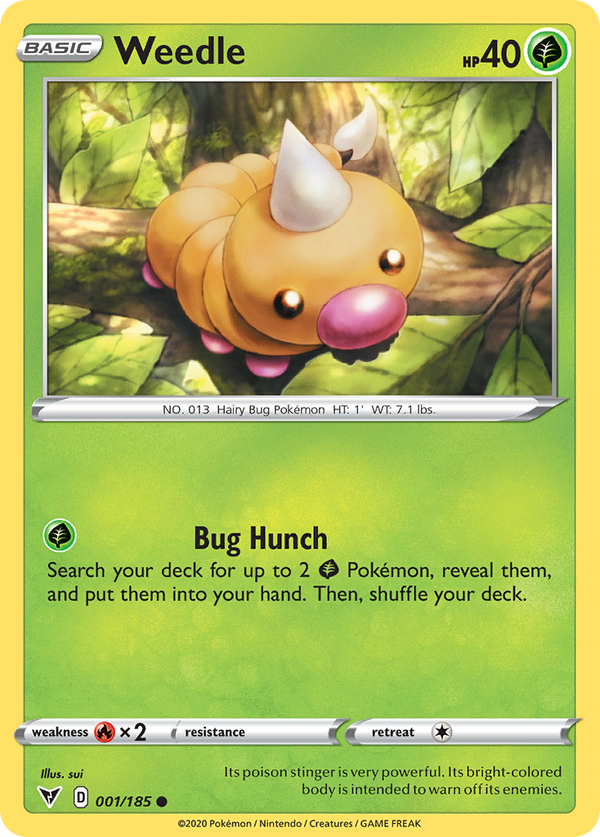 Weedle - Vivid Voltage SET-1