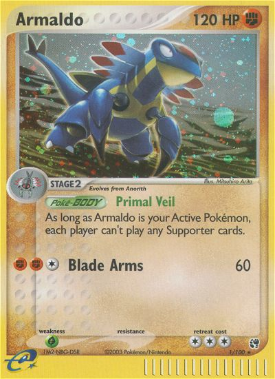 Armaldo - Sandstorm SET-1